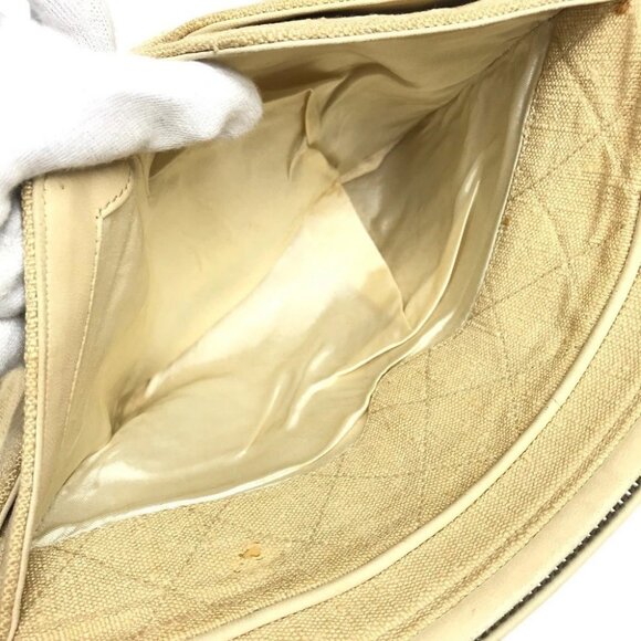 CHANEL vintage Logo Matelasse Quilted Fringe Tassel Crossbody Shoulder Bag - Picture 8 of 16